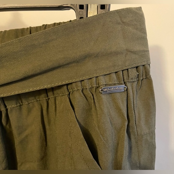 Koala Bay Flowy Olive Green Trousers - Picture 3 of 5